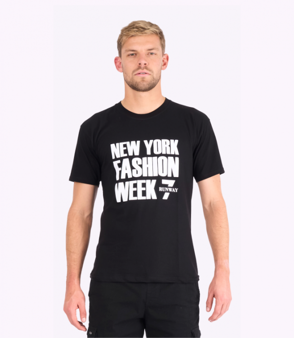 NYFW CLASSIC BLACK TEE