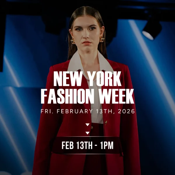 NEW YORK FASHION WEEK FEBRUARY 13TH 1PM